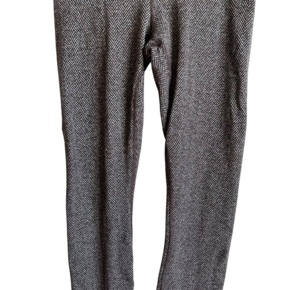 Lululemon Wunder Under Pant Size 4 Giant Herringbone Black Wi14 Quilt - Picture 4 of 14